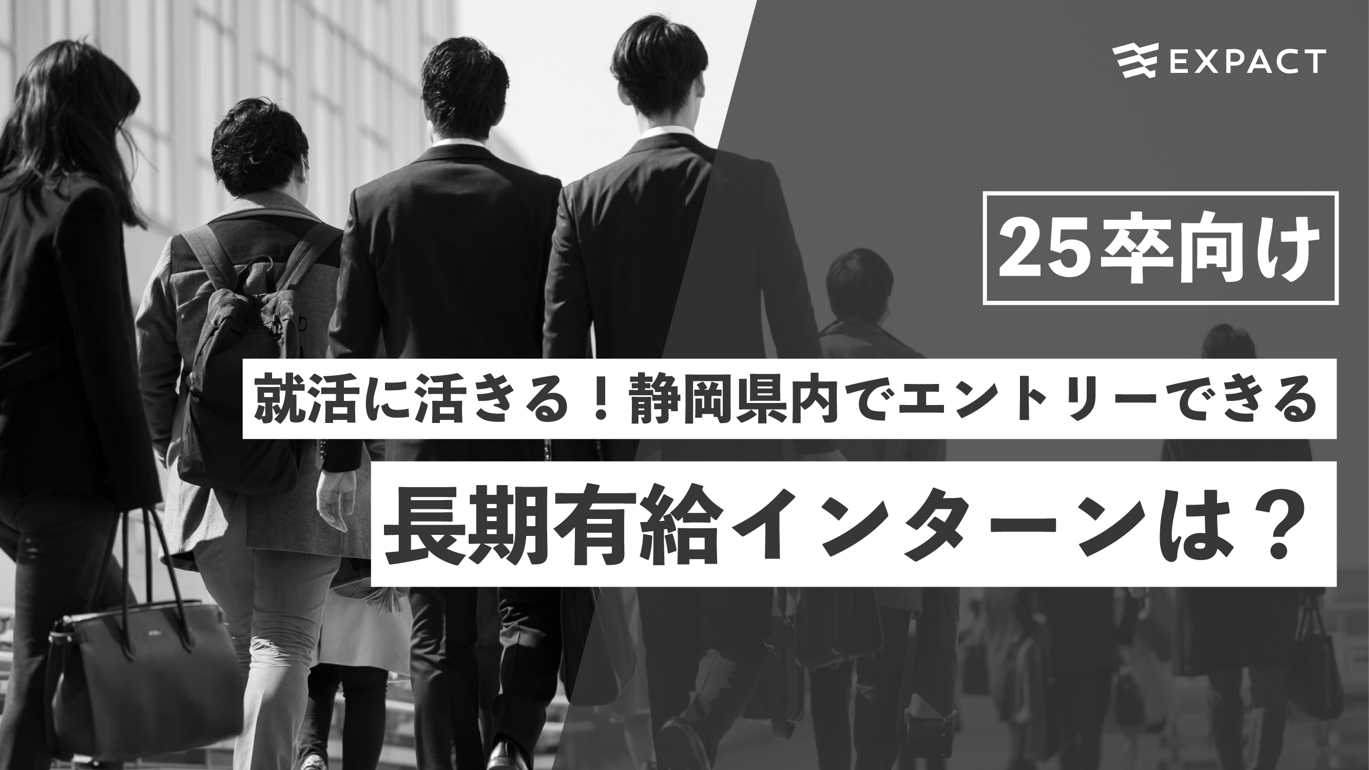 【25卒向け】就活に活きる！静岡県内でエントリーできる長期有給インターンは？