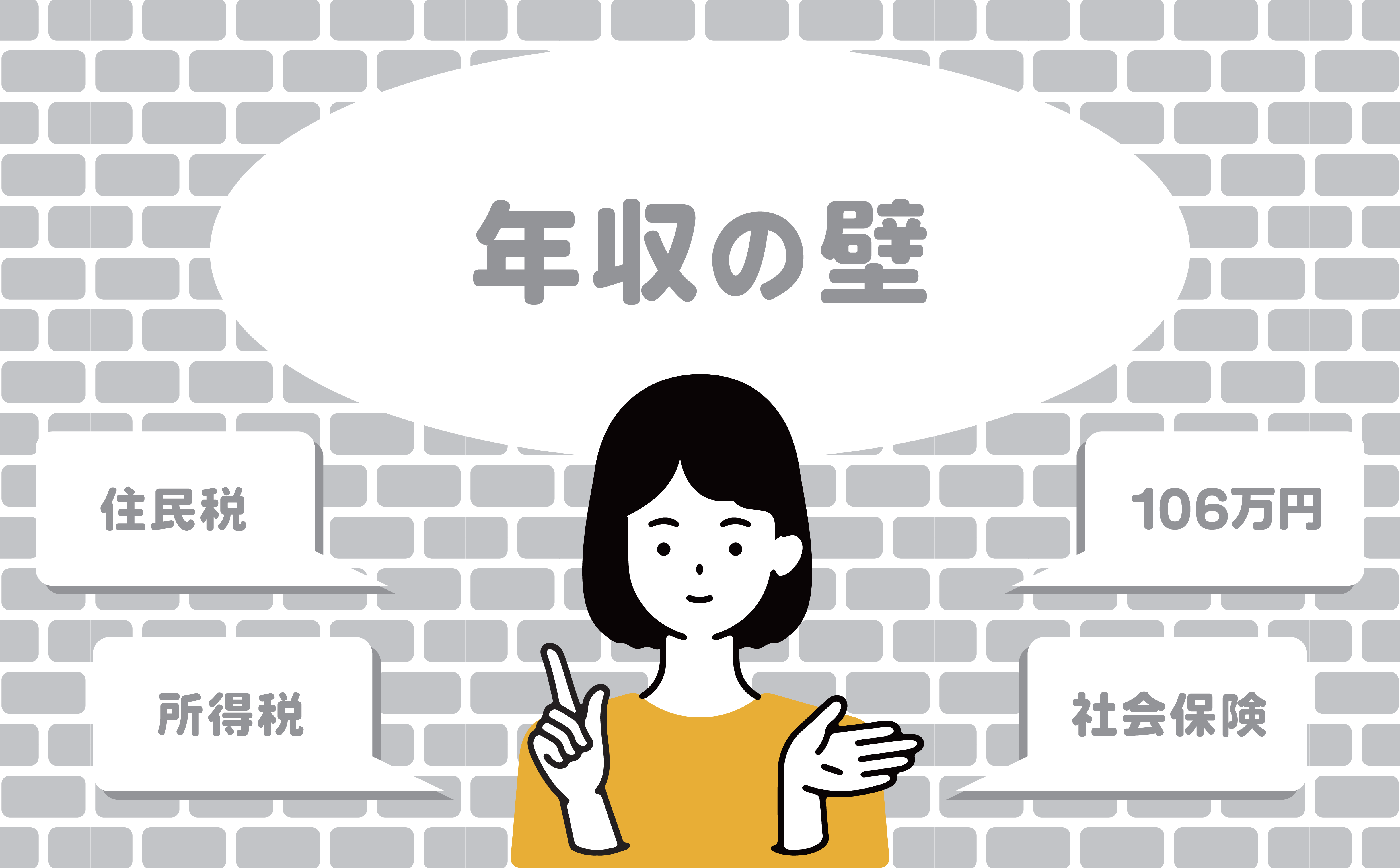 学生やパートの主婦が知っておくべき、年収103万円の壁とは？