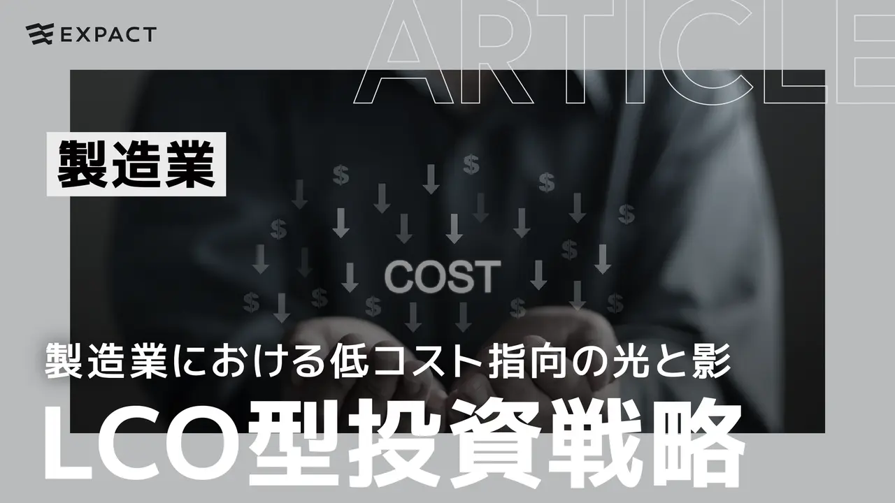 製造業における低コスト指向（LCO）型投資戦略: その光と影