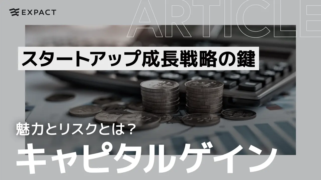 キャピタルゲインの魅力とリスクとは？ / スタートアップ成長戦略の鍵