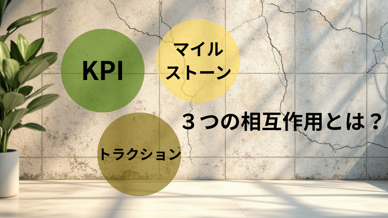 KPI・マイルストーン・トラクションの関係性とは？＿スタートアップのための具体例まで解説＿
