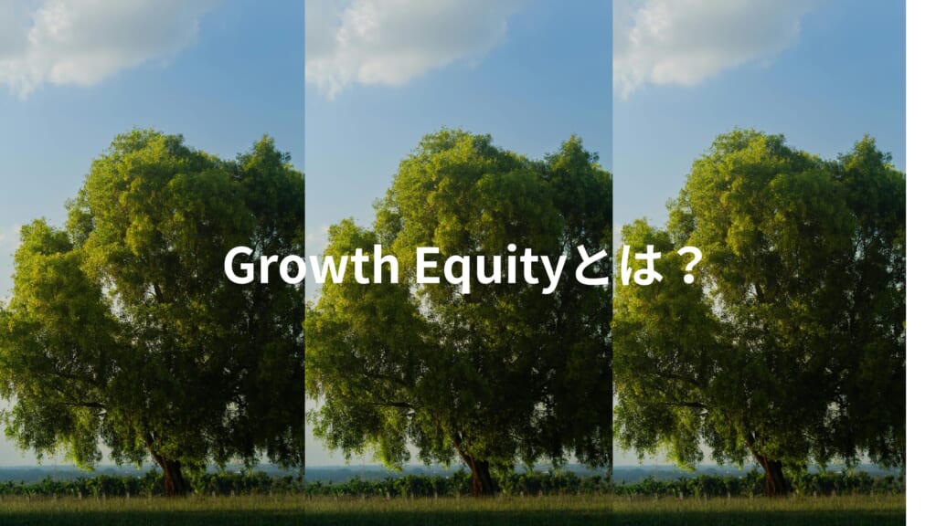 グロースエクイティとは？＿何に使うの？何で注目されている？